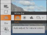 Sony Cyber-shot DSC-H9 white balance