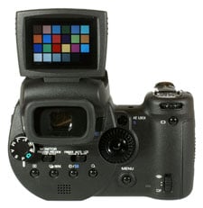 Sony Cyber-shot DSC-R1 rear view
