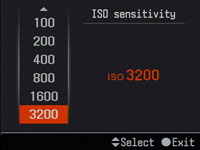 Sony A200 - sensitivity