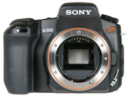 Sony DSLR-A300 lens mount