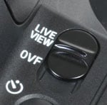 Sony A300 - Live View switch