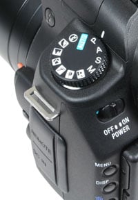 Sony A300 mode dial
