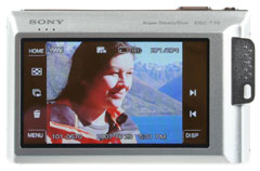 Sony T70 - rear view