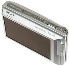 Sony T70 - top controls
